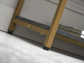 Raft Harp B (marmură neagră + auriu). 1111354