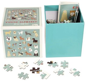 Puzzle pentru copii Rex London Canine Alfabet