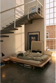 Noptieră în culoare naturală din lemn de pin Japan – Karup Design