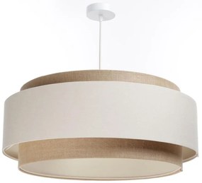 Candelabru pe cablu DOBLO 1xE27/60W/230V crem/bej