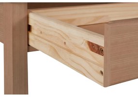 Birou din lemn de pin Støraa Gava, lungime 140 cm