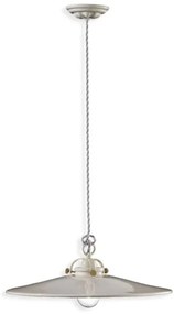Pendul ceramic design retro realizat manual B-W