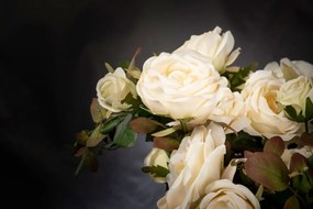Aranjament floral mediu design LUX ENGLISH ROSES