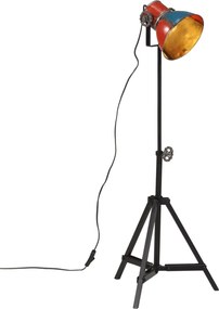 vidaXL Lampă de podea 25 W, multicolor, 35x35x65/95 cm, E27