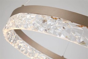 Lustra LED suspendata design circular Maddie