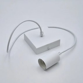 Lustră pe cablu ASTRID 1xE27/60W/230V alb