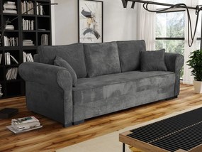 Canapea extensibilă Mosuria (Gri închis) (cu sp. depozitare). 1105576