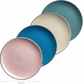 Mäser Set de veselă 16 piese MAILA – mix petrol