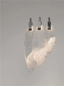 Lustra LED suspendata design decorativ SERIQ L-120cm