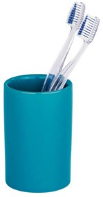 Suport pentru periuțe de dinți Wenko Polaris Petrol, albastru petrol