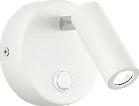 Ideal Lux - Aplică de perete tip spot LED PAGE LED/3W/230V CRI 90 alb