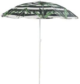 Umbrela de soare PALMA 180 cm, negru-alb