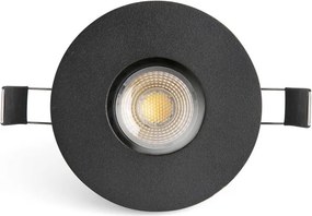 Spot incastrabil tavan IP65 NIVA negru