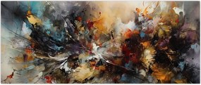 Tablou - Grafică abstractă (120x50 cm)