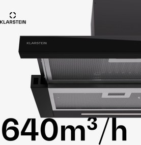 Klarstein Mariana Neo 90 hotă plată 90cm 640 m³/h evacuare aer LED