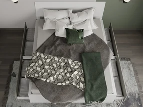 Set Mobila Dormitor Casmir / Alb Soares C22