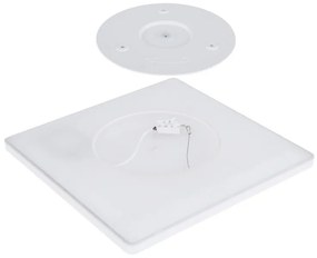 Plafoniera LED Sapana 41563-18W, 18W, 1600lm, lumina calda, IP20, alba, Globo Lighting