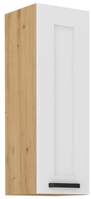 Zondo Dulap superior Lesana 2 (alb + stejar artisan) 30 G-90 1F . 1063972