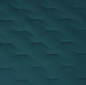 Cuvertura de pat din catifea ASTRALIA, petroleu Dimensiune: 200 x 220 cm