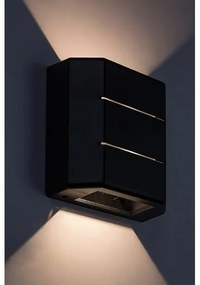 Aplică LED de exterior LIPPA LED/6W/230V IP54 neagră Rabalux 7319