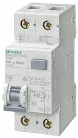 Siguranta automata cu protectie diferentiala 32A P+N, tip AC, 30mA, 4.5 kA, Siemens