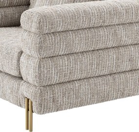 Fotoliu elegant design LUX York, bej mademoiselle 115311 HZ