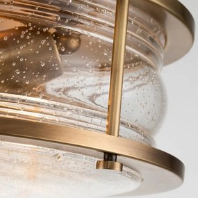 Quintiesse QN-ASHLANDBAY-F-NBR-BATH - Plafonieră de baie ASHLAND 2xE27/60W/230V IP44