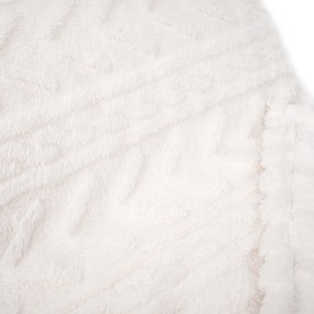 Pătură 4Home Cozy Knit crem, 150 x 200 cm