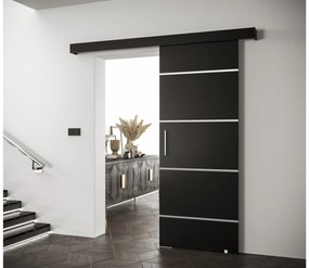 Uși culisante 80 cm Slavdro 4 (negru mat). 1108830