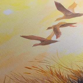Tablou - Macarale la apus de soare (90x60 cm)