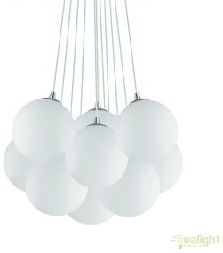 Lustra moderna cu 11 pendule MAPA SP11 BIANCO 131924