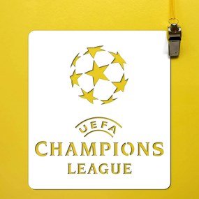 DUBLEZ | Tablou din lemn pentru perete - Liga Campionilor UEFA