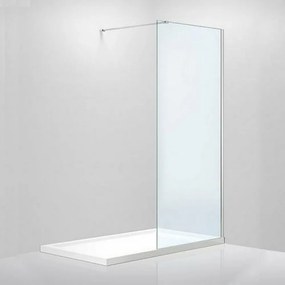 Cabină de duș Walker walk-in WI01-10 100x195 cm, cu sticlă de 8 mm
