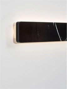 Aplica de perete LED din marmura neagra ALYSSA