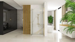 Cabina dus Hugo Auriu Periat 100x90cm, Rea