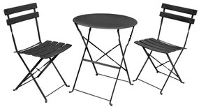 Set mobilier balcon Orosi (negru). 1088138