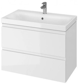 Dulap pentru lavoar, 57x80x45cm, 2 sertare, alb Alb, 795x447x570mm