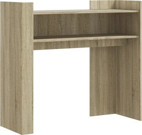 vidaXL Măsuță consolă, stejar sonoma, 100x35x90 cm, lemn prelucrat