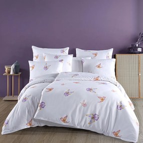 BedTex Lenjerie de pat din satin Flutter, 140 x 200 cm, 70 x 90 cm, 140 x 200 cm, 70 x 90 cm