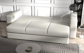 Canapea extensibilă dumonde cu ladă de depozitare si sezut confortabil din spuma high-density, Gloria Enjoy Beige 240x100 cm