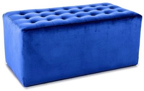 Taburet Lori 2 Velvet, albastru