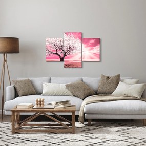 Tabloul cu pomul roz (90x60 cm)