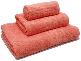 Set 3 prosoape de baie 70x130 cm, 50x90 cm, 30x50 cm, bumbac