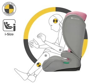 Scaun auto KINDERKRAFT I-SPARK i-Size (100-150 cm) roz