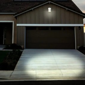 Viking - Aplică de perete solară LED cu senzor LED/1W/3,7V 3000/4000K