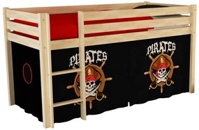 PINO PAT SEMI-INALT și cortina Pirate.