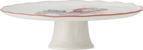 Platou de servire din ceramică cu motive florale pictate manual, 28×9 cm, „Dorothy"