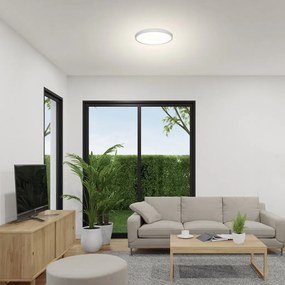 Plafoniera LED slim 30cm Paulos alb