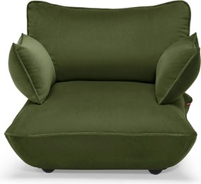 Canapea modulară Sumo Loveseat din catifea, culori multiple - Fatboy Culoare: verde inchis