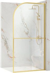 Paravan de dus Rea Sky Brush Gold 120